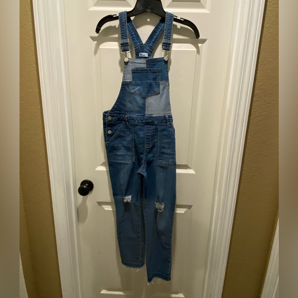 Epic Threads- kids patchwork overalls